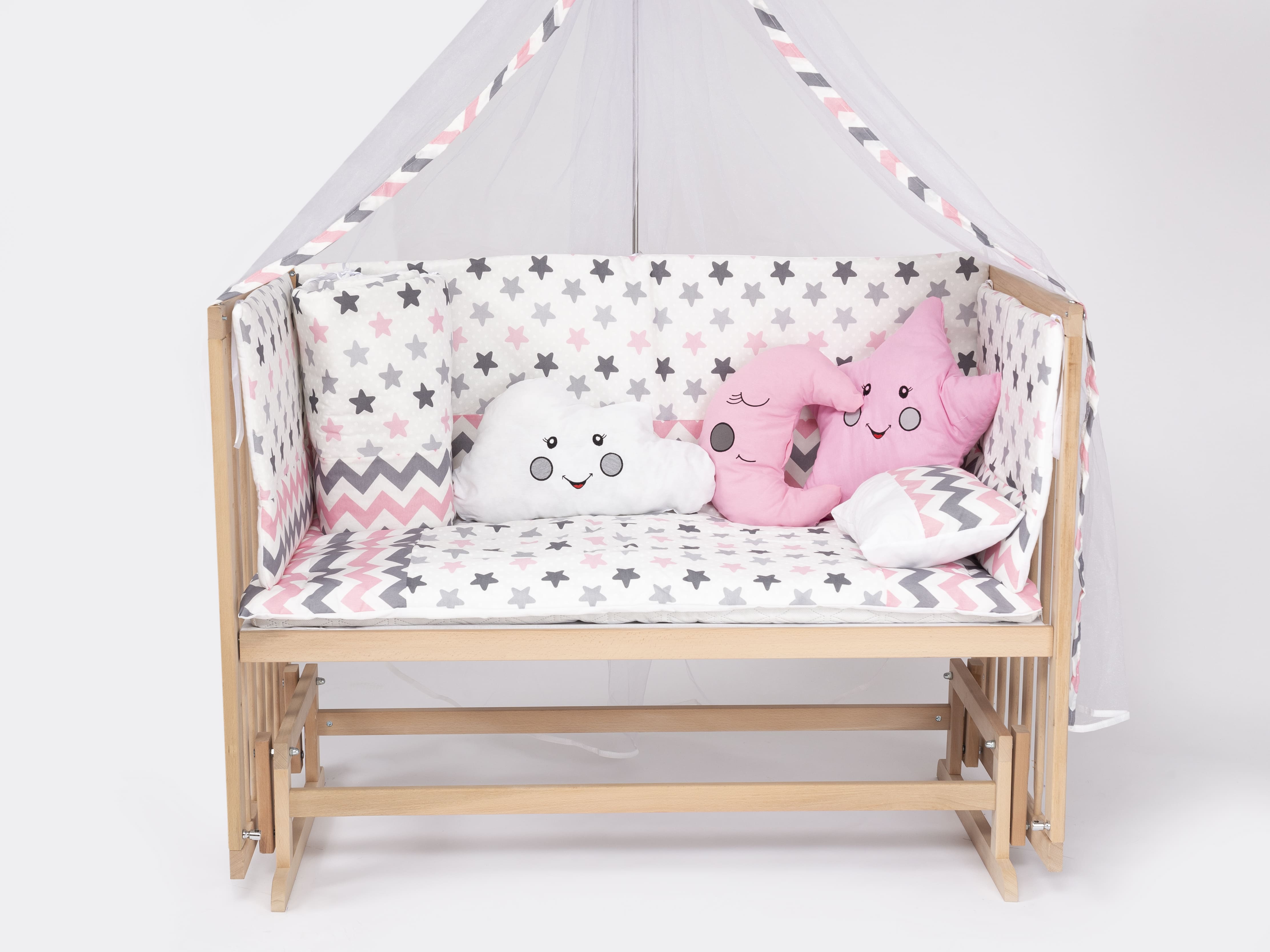 Süper%20Full%20Natural%20Ahşap%20Beşik%204%20kademeli%20Anne%20Yanı%20Sallanır%20Bebek%20Beşiği%2060x120%20-S09%20Uyku%20set+Yatak